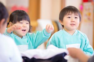 神戸幼稚園　こどもの笑顔